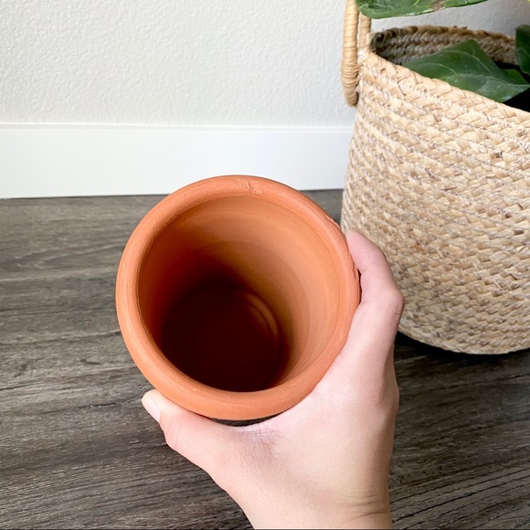 Handmade Terra Cotta Vase - Picture 3 of 5
